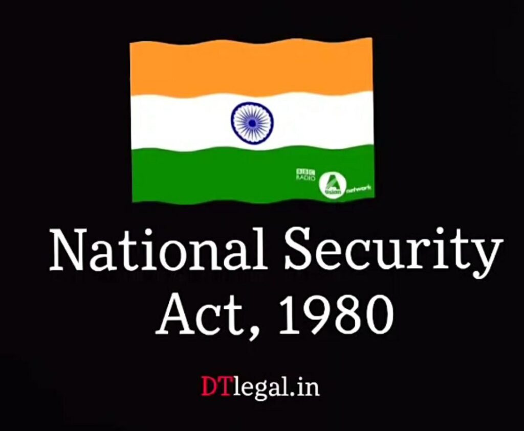National Security Act 1980: Complete Analysis 1